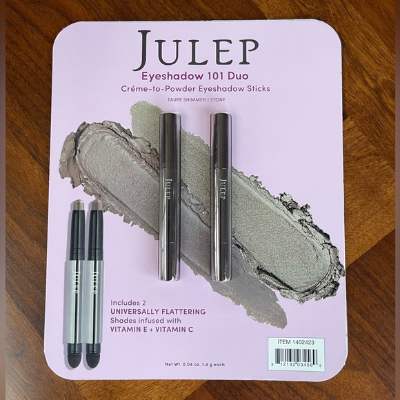 Julep Makeup New In Package Julep Eye Shadow Duo Taupe Shimmerstone